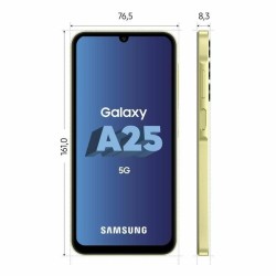 Smartphone Samsung SM-A256BZYDEUB Exynos 1280 128 GB Gelb