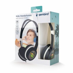 Diadem-Kopfhörer GEMBIRD MHP-JR-BK Für Kinder