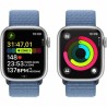 Smartwatch Apple Series 9 Blau Silberfarben 41 mm
