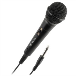 Karaoke Mikrofon VARIOS SINGERFIRE Schwarz (6.3 mm)