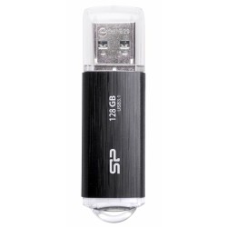 USB Pendrive Silicon Power SP128GBUF3B02V1K Schwarz 128 GB