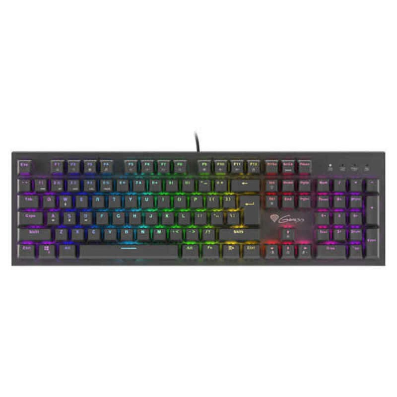 Gaming Tastatur Genesis NKG-1722 RGB Schwarz