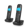 Kabelloses Telefon SPC Internet 7302N AIRPRODUO Schwarz