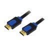 HDMI Kabel LogiLink CHB1105 Blau/Schwarz 5 m