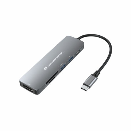 Hub USB Conceptronic DONN11G Grau