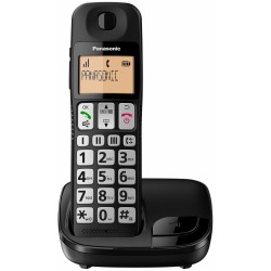 Kabelloses Telefon Panasonic Schwarz (Restauriert B)