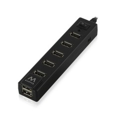 Hub USB Ewent EW1130 Schwarz (MPN S0241839)