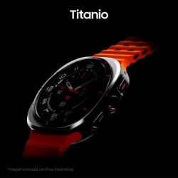 Smartwatch Samsung Galaxy Watch Ultra 4G Grau Orange Dunkelgrau