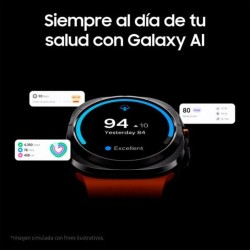 Smartwatch Samsung Galaxy Watch Ultra 4G Grau Orange Dunkelgrau