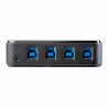 Hub USB Startech HBS304A24A Schwarz 5 Gbit/s