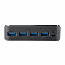 Hub USB Startech HBS304A24A Schwarz 5 Gbit/s