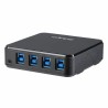 Hub USB Startech HBS304A24A Schwarz 5 Gbit/s