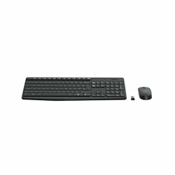 Tastatur mit Drahtloser Maus Logitech 920-007919 Schwarz Grau Spanisch Qwerty Spanisch QWERTY