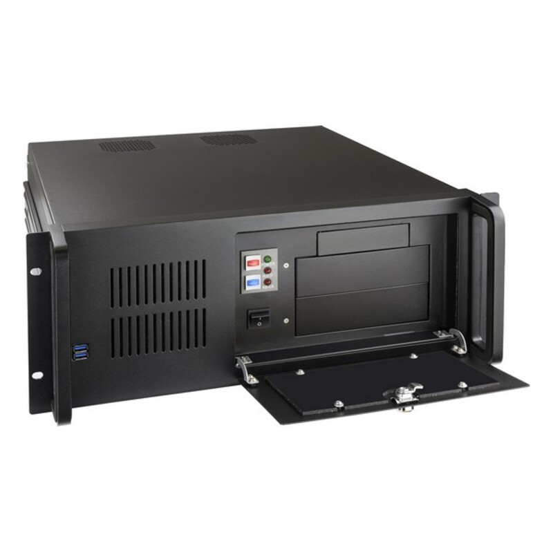 ATX Gehäuse TooQ RACK-406N-USB3 19" 4U Schwarz