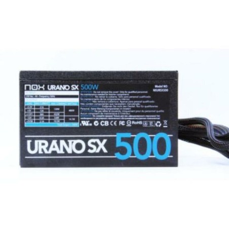 Stromquelle Nox Urano SX 500 ATX 500W ATX 500 W 130 W 10,5 W CE & RoHS, FCC