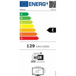 Smart TV Hisense 85E7NQ 4K Ultra HD 85" QLED