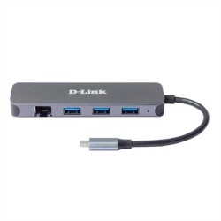 Hub USB D-Link DUB-2334 Grau (MPN )