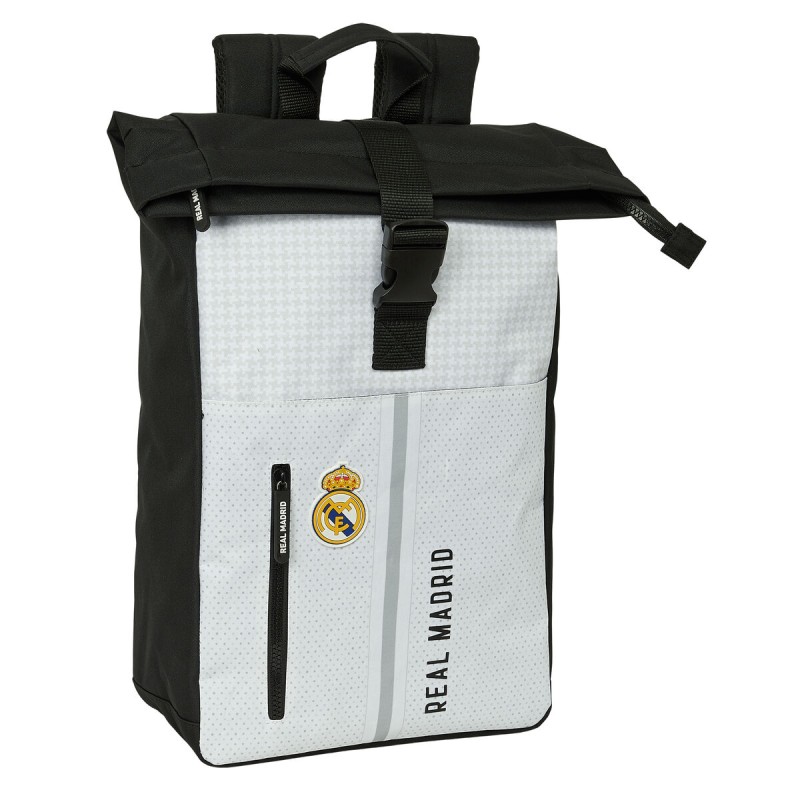 Laptoptasche Real Madrid C.F. 24/25 Weiß Grau 28 x 42 x 13 cm