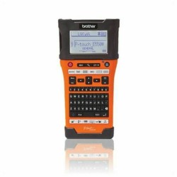 Elektrisches Etikettengerät Brother PTE550WVP 180 DPI WIFI Schwarz/Orange