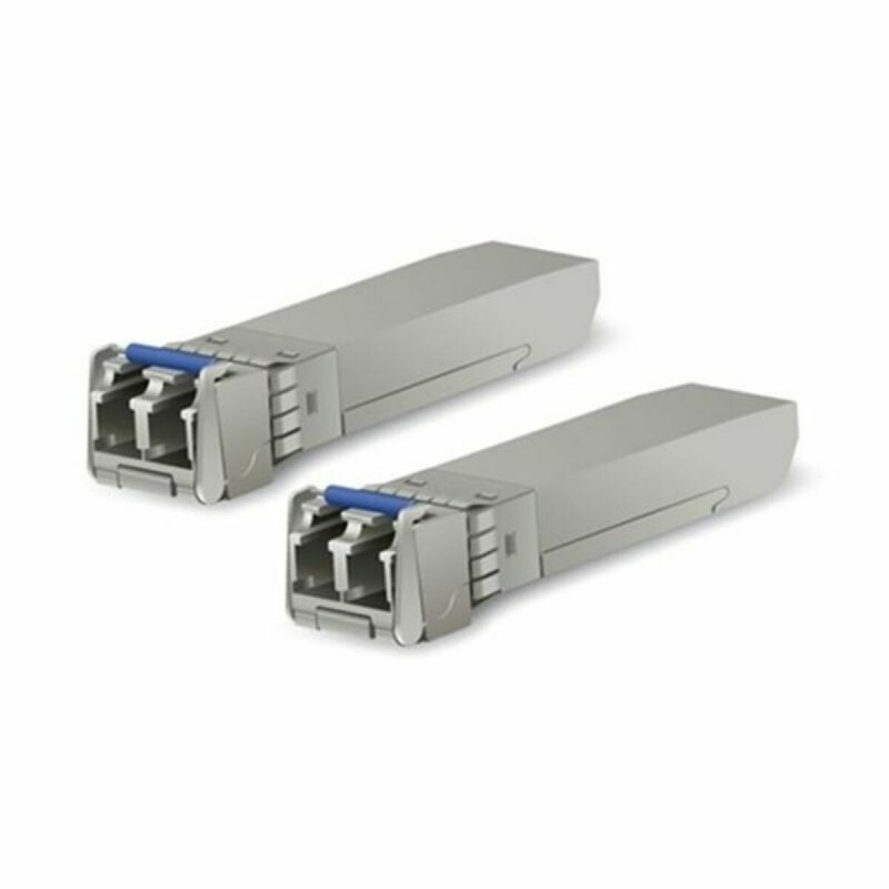 Fasermodul SEP MonoModo UBIQUITI UACC-OM-SM-10G-D-2 10 km 10 Gbps SFP+ Silberfarben