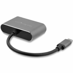 USB C-zu-VGA/HDMI-Adapter Startech CDP2HDVGA Schwarz