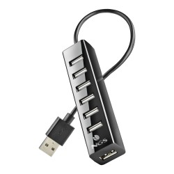 Hub USB NGS IHUB7 TINY Schwarz (MPN )