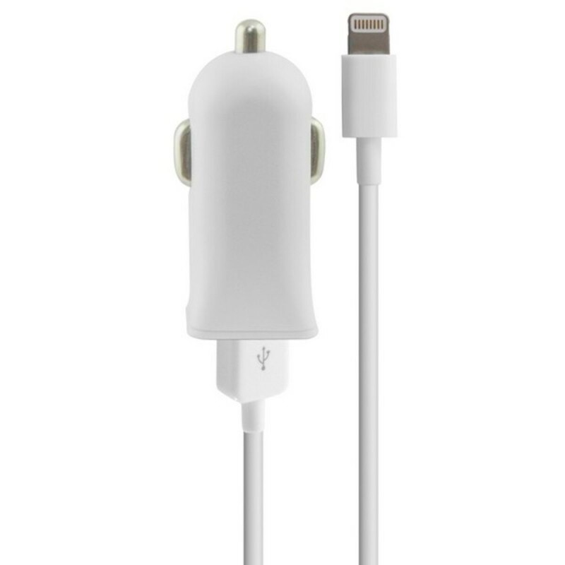 Auto-Ladegerät + Lightning-Kabel MFi Contact Apple-compatible 2.1A