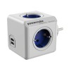 Würfel mit Steckdosenanschluss Power Cube Allocacoc 1202BL/DEOUPC USB