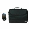 Tasche für Laptop und Maus Nilox NXMOS5156BK 15,6" Schwarz 16"