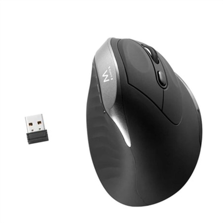 Ergonomische optische Maus Ewent ew3229 Schwarz/Grau