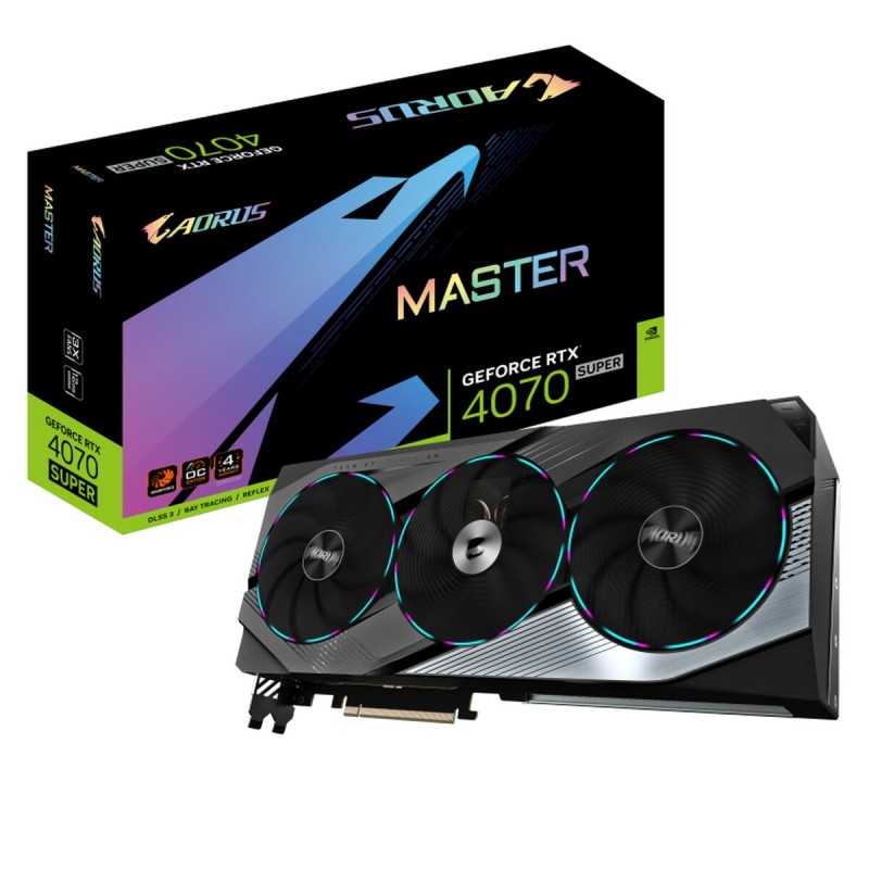 Grafikkarte Gigabyte GV-N407SAORUS M-12GD RTX 4070 SUPER 12 GB GDDR6X