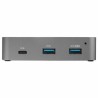 Hub USB Startech HB31C3A1CS Schwarz Grau Schwarz/Grau