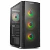 ATX Semi-Tower Gehäuse Nox Hummer Horus E-ATX Schwarz