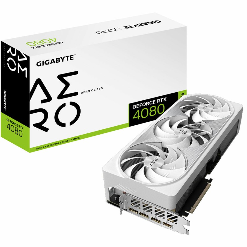 Grafikkarte Gigabyte GeForce RTX 4080 16GB AERO OC 16 GB GDDR6X