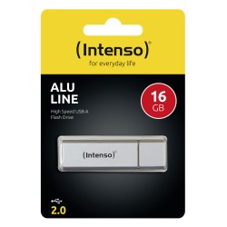 USB Pendrive INTENSO Alu Line Silber 16 GB