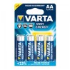 Alkline-Batterie Varta LR6 AA 1,5 V 2930 mAh High Energy (4 pcs) Blau