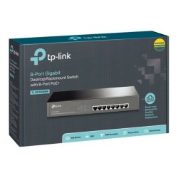 Schalter für das Netz mit Schaltschrank TP-Link TL-SG1008MP RJ45 PoE 16 Gbps