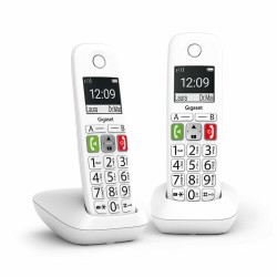 Kabelloses Telefon Gigaset E290 Weiß Schwarz