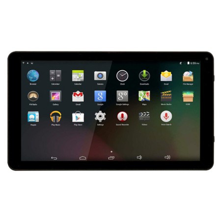 Tablet Denver Electronics 114101040680 10" Quad Core Schwarz 1 GB RAM 10,1"