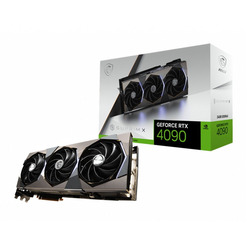 Grafikkarte MSI GeForce RTX 4090 SUPRIM X 24G NVIDIA GeForce RTX 4090 GDDR6X