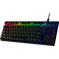 Tastatur Hyperx 639N7AAABE Qwerty Spanisch Schwarz