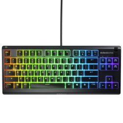 Gaming Tastatur SteelSeries APEX 3 TKL Schwarz Qwerty Spanisch