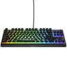 Gaming Tastatur SteelSeries APEX 3 TKL Schwarz Qwerty Spanisch