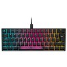 Gaming Tastatur Corsair K65 Schwarz Qwerty Spanisch