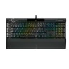 Gaming Tastatur Corsair K100 RGB Optical-Mechanical Gaming Qwerty Spanisch Schwarz