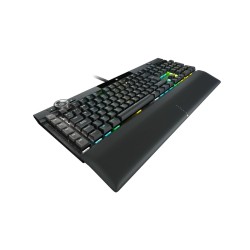 Gaming Tastatur Corsair K100 RGB Optical-Mechanical Gaming Qwerty Spanisch Schwarz