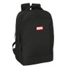 Laptop- und Tablet-Rucksack mit USB-Anschluss Marvel Schwarz