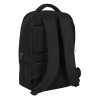 Laptop- und Tablet-Rucksack mit USB-Anschluss Marvel Schwarz