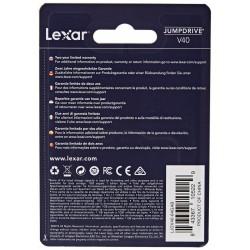 USB Pendrive Lexar JumpDrive V40 Schwarz 64 GB (1 Stück)