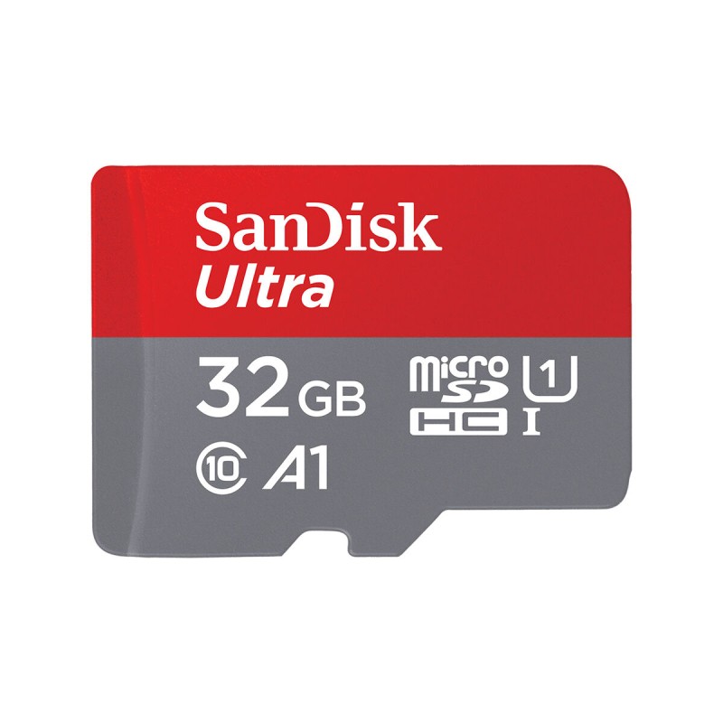 Mikro SD Speicherkarte mit Adapter SanDisk SDSQUNR-032G-GN3MA 32 GB